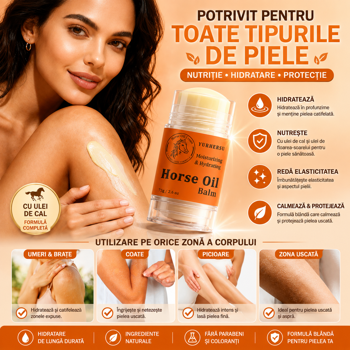HorseOil™ – Balsam Reparator & Hidratant