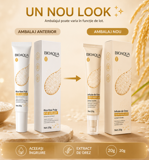 Cremă pentru Ochi cu Extract de Orez